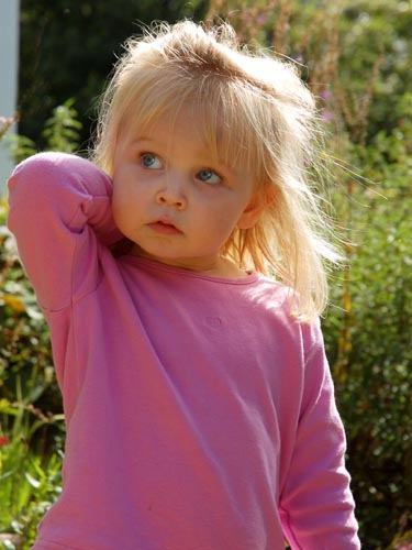 Photograph Of Child - Phoebe. Photo by Jo Halpin Jones