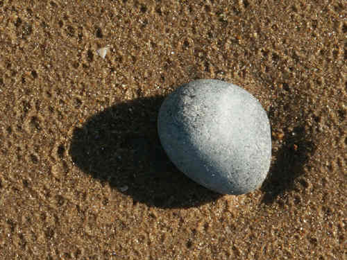 Rock On The Sand. Photo by Jo Halpin Jones